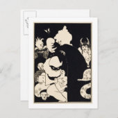 Lucian's seltsame Kreaturen, Abbildung von 'Luc Postkarte (Vorne/Hinten)