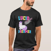 Lucid Dreamer Unicorn Spiritual Lucid Dream Dreami T-Shirt (Vorderseite)