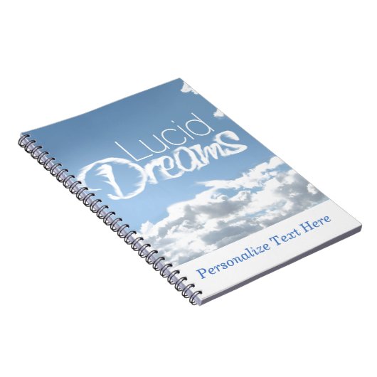Lucid Dreams Notebook Notizblock (Rechte Seite)