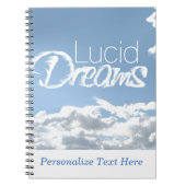 Lucid Dreams Notebook Notizblock (Vorderseite)