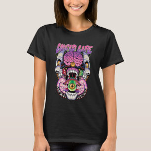 Lucid Life Grafik-T-Shirt für Frauen T-Shirt
