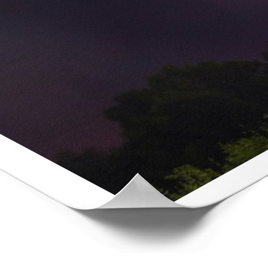 Lucid Lightning Poster (Ecke)