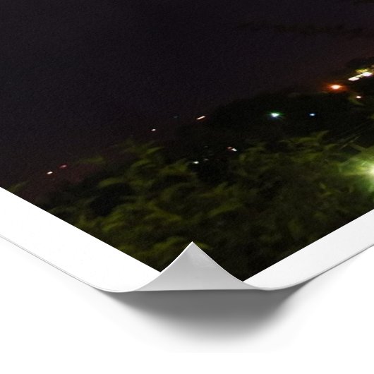 Lucid Lightning Poster (Ecke)