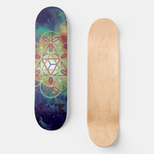 Lucid Mind Staat Skateboard (Vorderseite)
