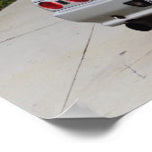 ‚Lucid‘ Nissan GT-R R32 Skyline Vspec Poster (Ecke)