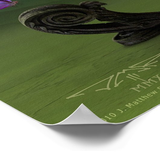 Lucid von J. Matthew Root Poster (Ecke)