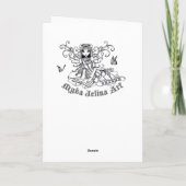 Lucida Crystal Rainbow Fairy Card Karte (Rückseite)