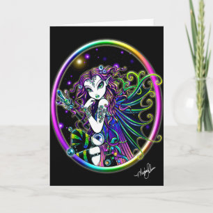 Lucida Crystal Rainbow Fairy Card Karte