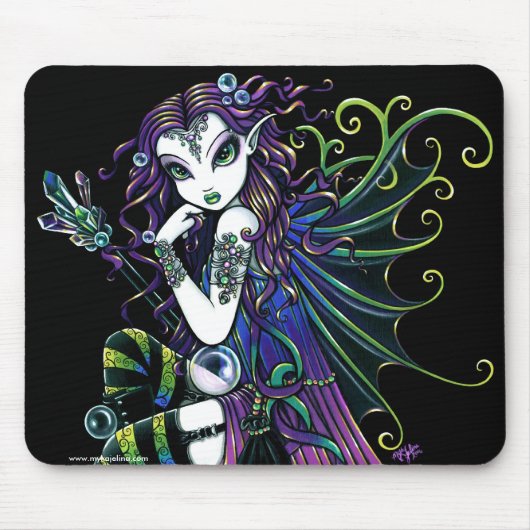 Lucida Kristallregenbogen-Fee Mousepad (Vorne)