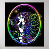 "Lucidia" Crystal Rainbow Fairy Poster (Vorne)