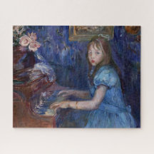 Lucie Leon Piano (von Berthe Morisot)