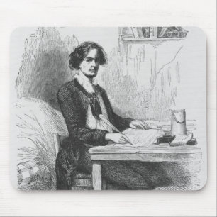 Lucien de Rubempre, der einen Brief schreibt Mousepad