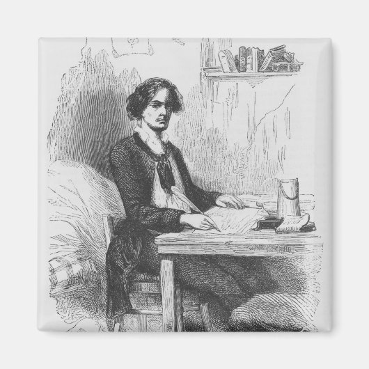 Lucien de Rubempre schreibt einen Brief Magnet (Vorne)