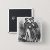 Lucien de Rubempre und Carlos Herrera Button (Vorne & Hinten)