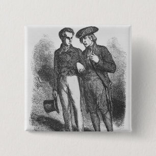 Lucien de Rubempre und Carlos Herrera Button