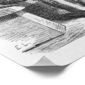 Lucien de Rubempre und David Sechard Poster (Ecke)