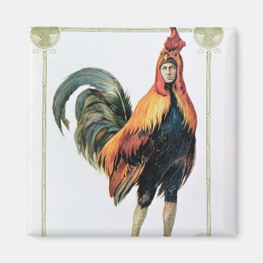 Lucien Guitry in 'Chantecler' Magnet (Vorne)