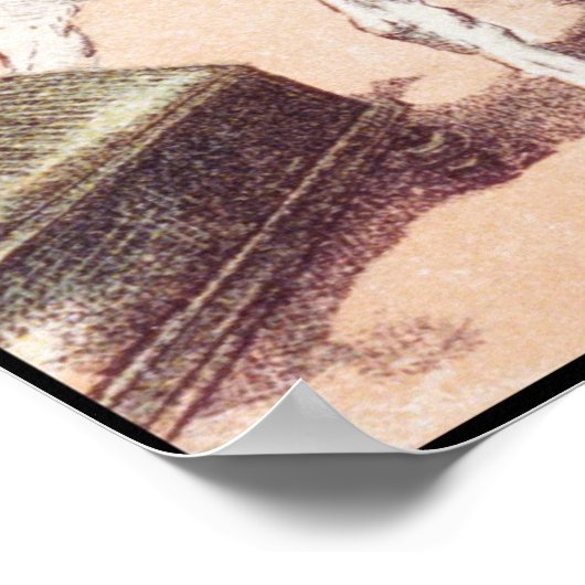 Lucien Lefevre Cacao Lacte Poster (Ecke)