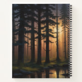 Luciérnagas en el Crepúsculo Notizblock (Rückseite)