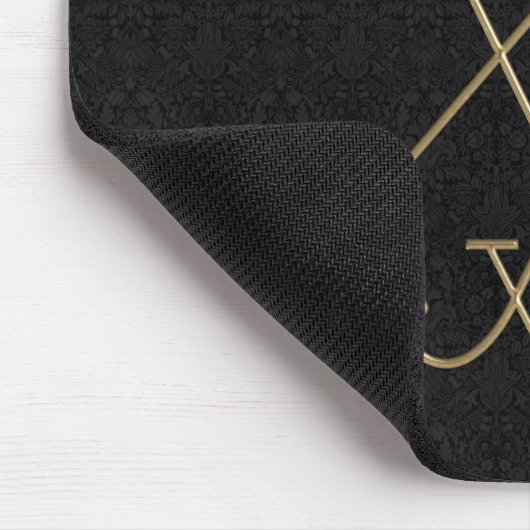 Lucifer Alchemy Sigil Gothic Art Mousepad (Ecke)