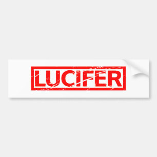 Lucifer Briefmarke Autoaufkleber