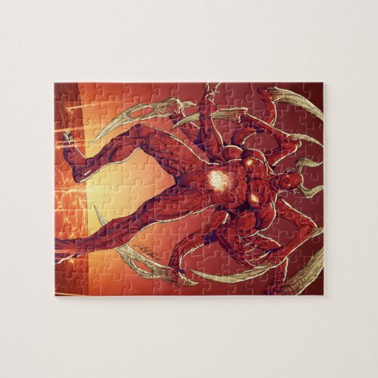 Lucifer der Teufel, der Prinz von Dunkelheit, Puzzle (Horizontal)