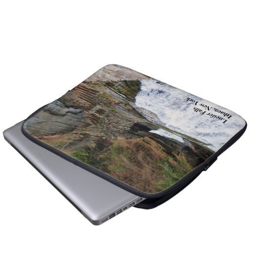 LUCIFER FALLS ITHACA NEW YORK LAPTOPSCHUTZHÜLLE (Vorne Knopf)