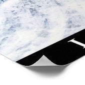 LUCIFER FALLS ITHACA NEW YORK Plakat (Ecke)