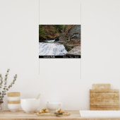 LUCIFER FALLS ITHACA NEW YORK Plakat (Küche)