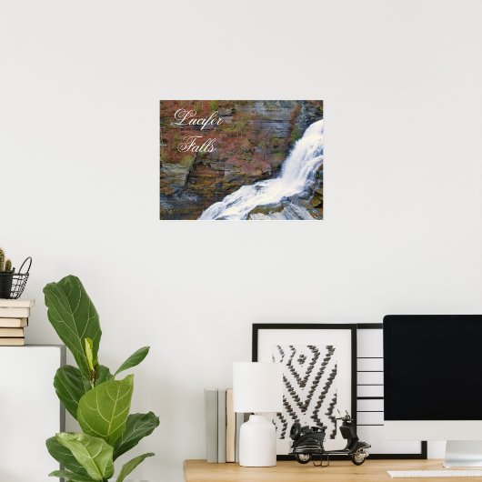 LUCIFER FALLS Poster (Heimbüro)