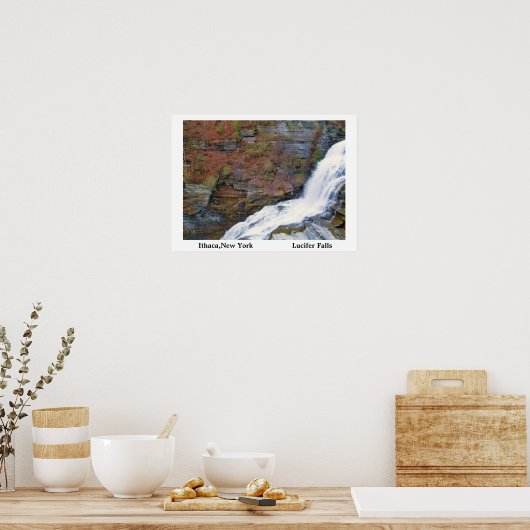 LUCIFER FALLS Poster (Küche)