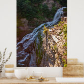 Lucifer Falls, Robert H Treman Staat Park, NY Poster (Küche)
