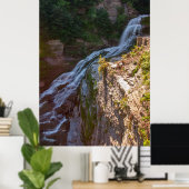 Lucifer Falls, Robert H Treman Staat Park, NY Poster (Heimbüro)