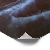 Lucifer Falls, Robert H Treman Staat Park, NY Poster (Ecke)