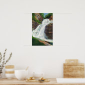 Lucifer Falls View in Robert H. Treman Staat Poster (Küche)