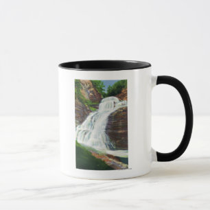 Lucifer fällt Ansicht in Robert H. Treman State Tasse