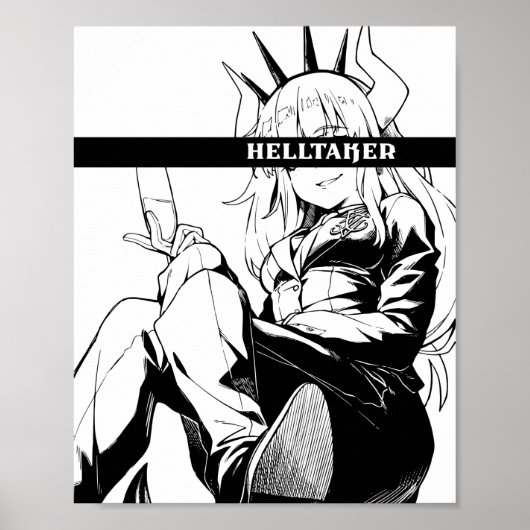 Lucifer Helltaker Poster (Vorne)