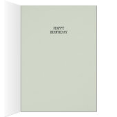 Lucifer Hummingbird Happy Birthday Card (Innen (Rechts))