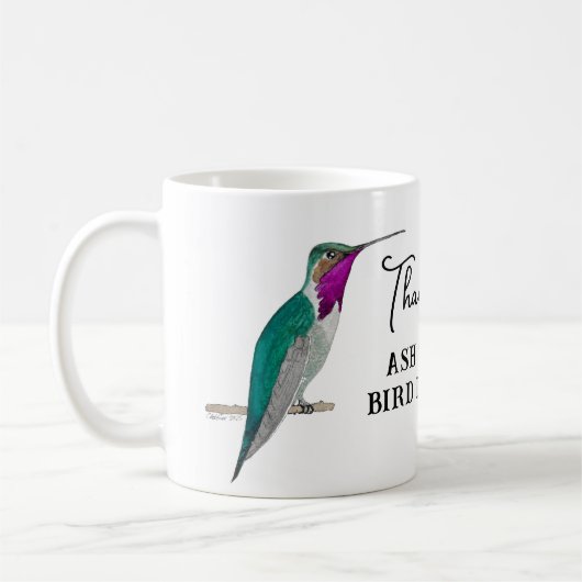 Lucifer Hummingbird Kaffeetasse (Links)