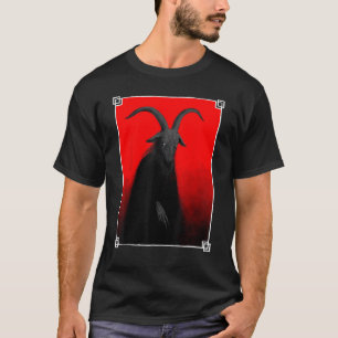 Lucifer Light Bearer Satan Lux Occult Baphomet Goa T-Shirt