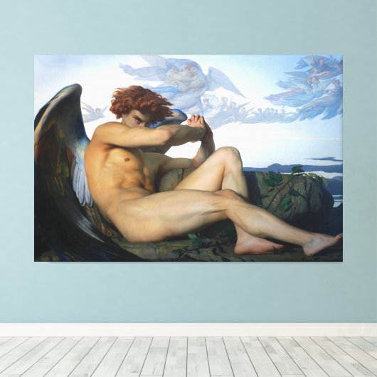 Lucifer Lightbringer Leinwanddruck (Insitu (Holzboden))