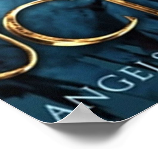 Lucifer Piano Wings Poster (Ecke)