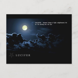 LUCIFER POSTKARTE