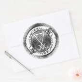 Lucifer Sigil Rundaufkleber Runder Aufkleber (Umschlag)