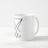 Lucifer Sigil Tasse (VorderseiteRechts)