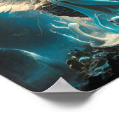 Lucifer stellt sein Licht und seine Eigenschaft da Poster (Ecke)