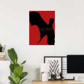 Lucifer TV-Show Design Poster (Heimbüro)