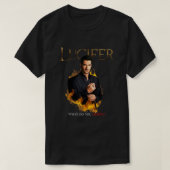 Lucifer, was willst du? T-Shirt (Design vorne)