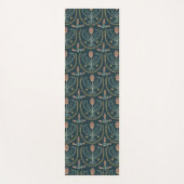 Lucile Tile Moderne Print Muster dunkelblau Yogamatte (Vorderseite)