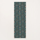 Lucile Tile Moderne Print Muster dunkelblau Yogamatte (Rückseite)